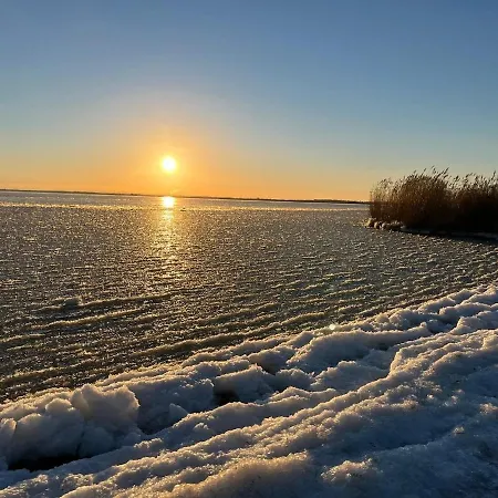 Rosenhaus Naehe Bodden Und Ostsee An Den Kranichfeldern